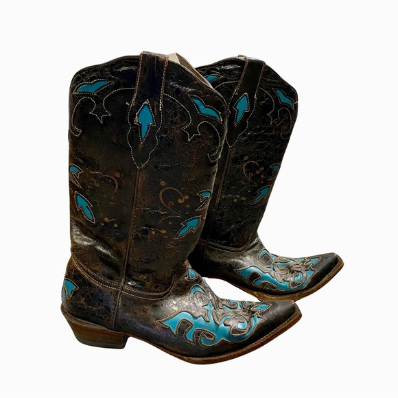 Cowgirl boots from Pecos Bill 8.5 - Picture 1 of 7
